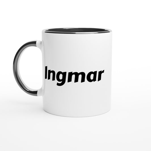 Ingmar naam cadeau mok - beker - kado collega - moederdag - verjaardag - persoonlijke voornaam mok werknemer - collega | Beker in verschillende kleuren!