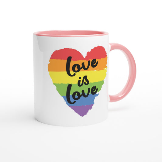 Love is love - liefde - Cadeau Mok | Beker in verschillende kleuren!
