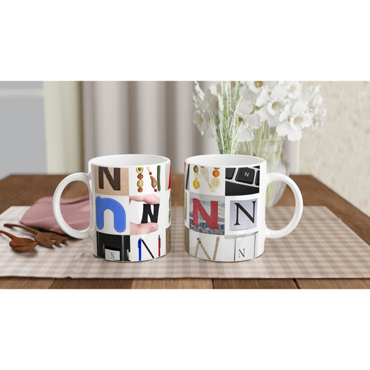 Letter N - N's Mok - Beker