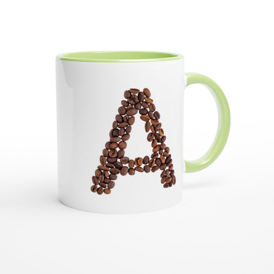 Letter A - Koffie Mok | Meerdere kleuren!