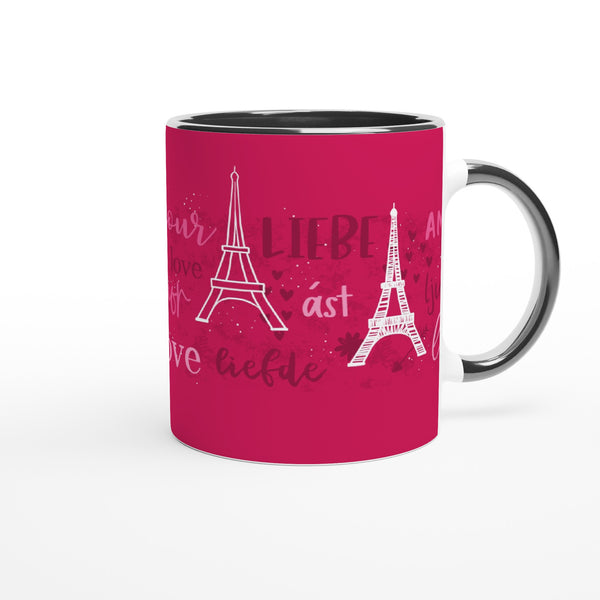 I love you, Amour,...  - Parijs - Paris -  Cadeau Mok | Beker in verschillende kleuren!