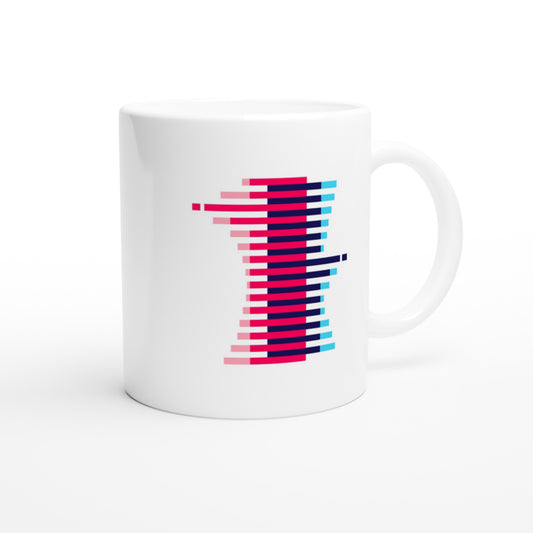 Letter I - Sound wave Mok - Beker