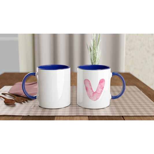 Letter V - Art Mok | Meerdere kleuren!
