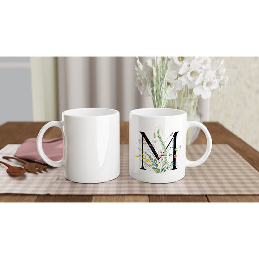 Letter M - Groei bloei Mok - Beker