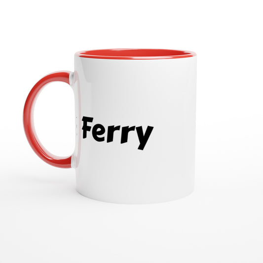 Ferry naam cadeau mok - beker - kado collega - moederdag - verjaardag - persoonlijke voornaam mok werknemer - collega | Beker in verschillende kleuren!