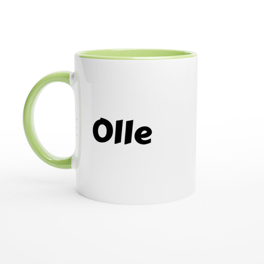 Olle voornaam mok - beker - kado collega - verjaardag - persoonlijke naam collega - cadeau beker in verschillende kleuren!