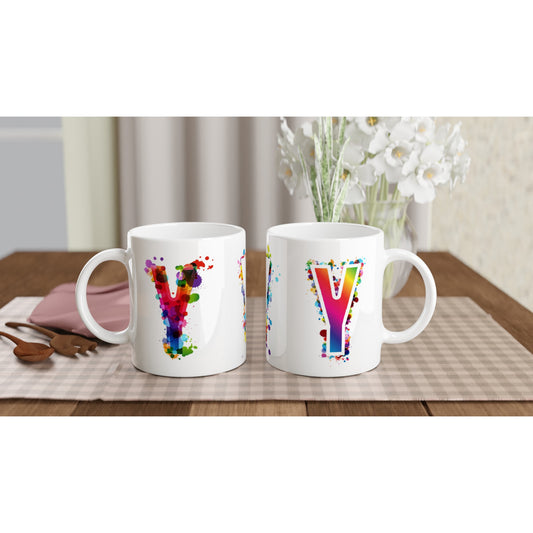Letter Y - Disco Mok - Beker