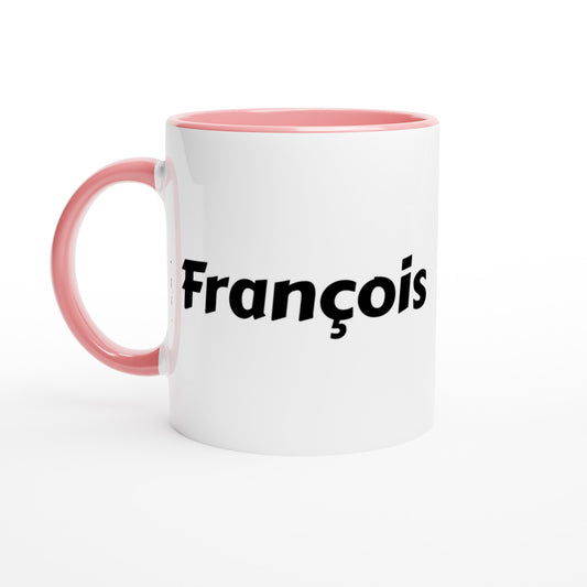 François naam cadeau mok - beker - kado collega - moederdag - verjaardag - persoonlijke voornaam mok werknemer - collega | Beker in verschillende kleuren!