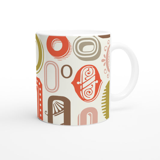 Letter O - Vintage art Mok - Beker