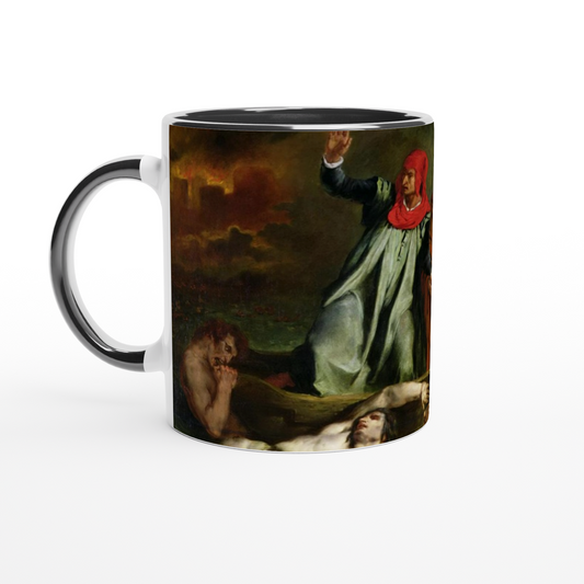 Eugène Delacroix - The Barque of Dante | Mok | Meerdere kleuren!