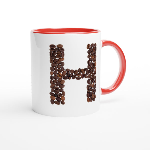 Letter H - Koffie Mok | Meerdere kleuren!