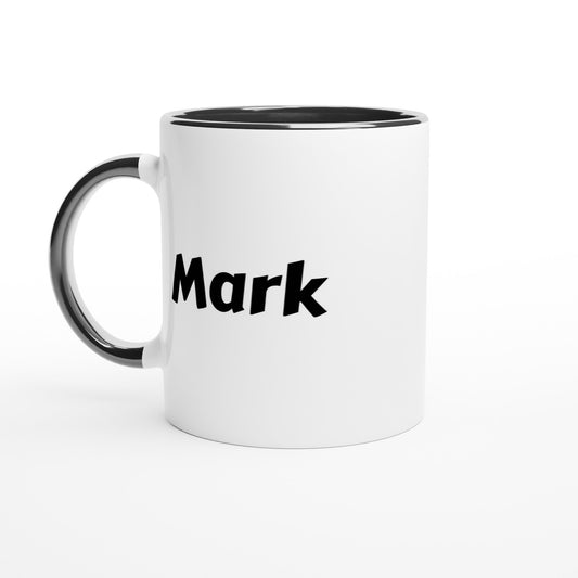 Mark voornaam mok - beker - kado collega - verjaardag - persoonlijke naam collega - cadeau beker in verschillende kleuren!