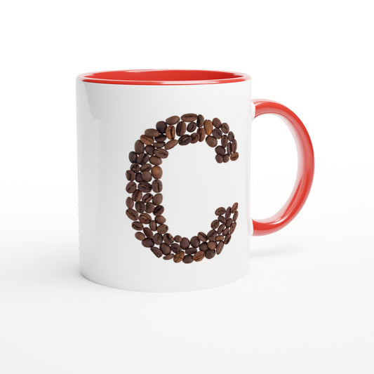 Letter C - Koffie Mok | Meerdere kleuren!