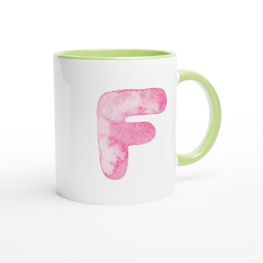 Letter F - Art Mok | Meerdere kleuren!