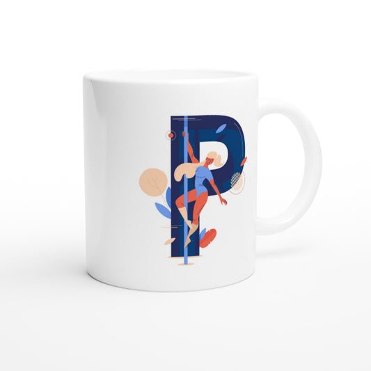 Letter P - Paaldansen Mok - Beker