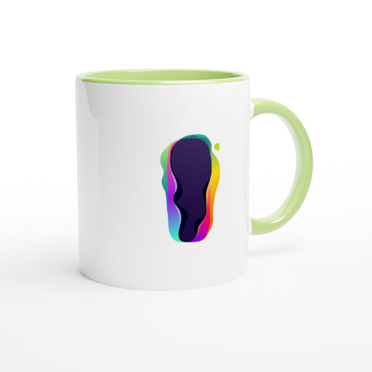 Letter i - Splashing Wave Mok | Meerdere kleuren!