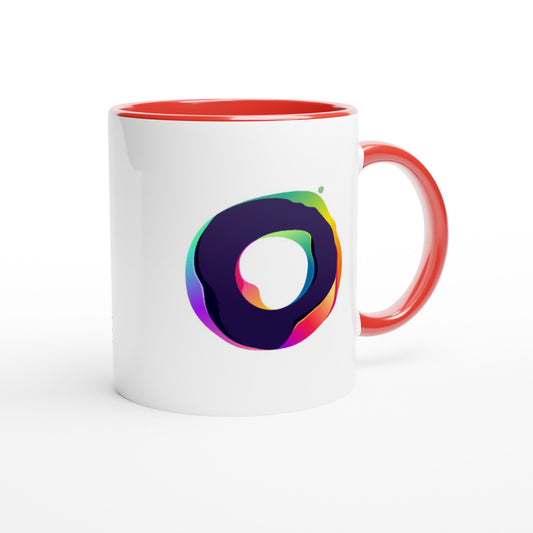 Letter O - Splashing Wave Mok | Meerdere kleuren!