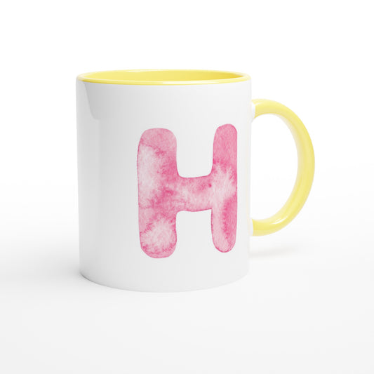 Letter H - Art Mok | Meerdere kleuren!