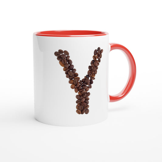 Letter Y - Koffie Mok | Meerdere kleuren!