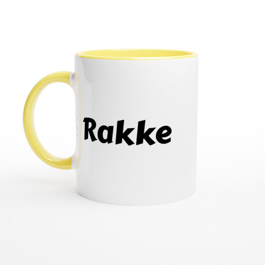 Rakke voornaam mok - beker - kado collega - verjaardag - persoonlijke naam collega - cadeau beker in verschillende kleuren!
