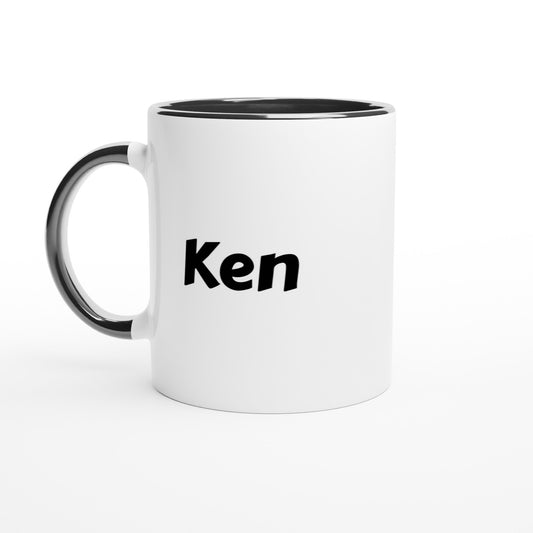 Ken naam cadeau mok - beker - kado collega - moederdag - verjaardag - persoonlijke voornaam mok werknemer - collega | Beker in verschillende kleuren!
