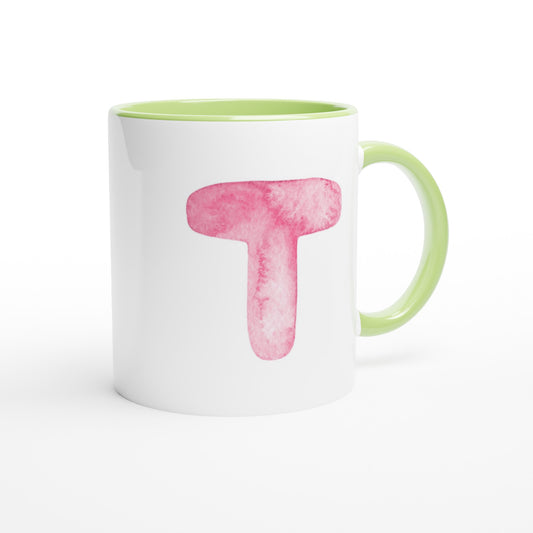 Letter T - Art Mok | Meerdere kleuren!