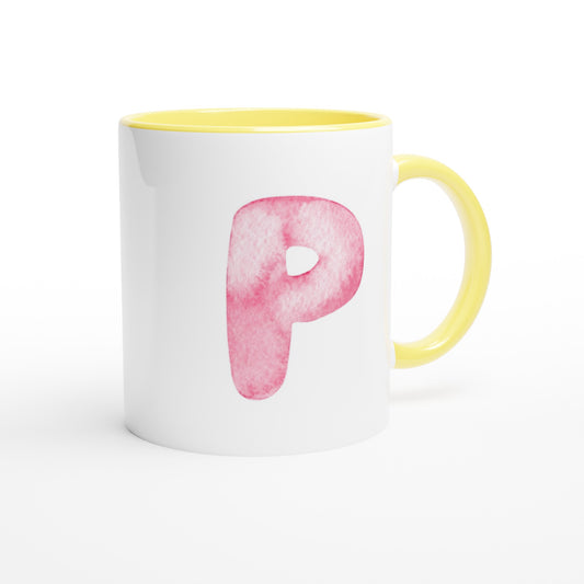 Letter P - Art Mok | Meerdere kleuren!