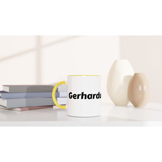 Gerhardus naam cadeau mok - beker - kado collega - moederdag - verjaardag - persoonlijke voornaam mok werknemer - collega | Beker in verschillende kleuren!
