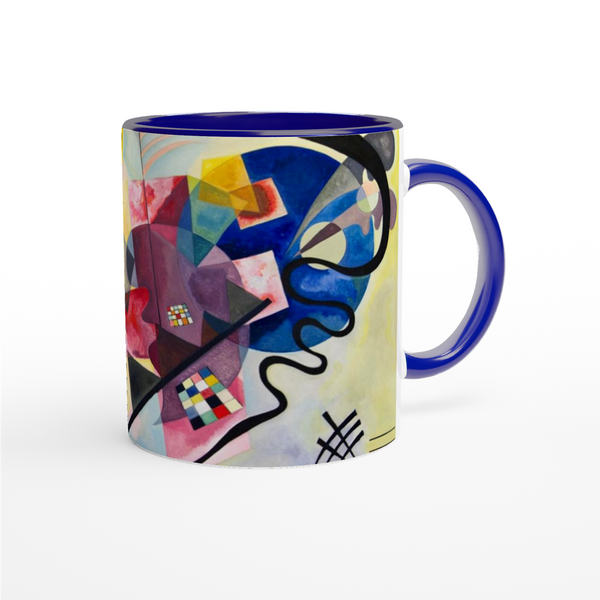 Geel rood blauw - Wassily Kandinsky | Mok | Meerdere kleuren!