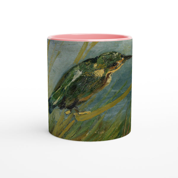 Vincent van Gogh mok - Cadeau - IJsvogel aan de waterkant Mok | Beker in verschillende kleuren!