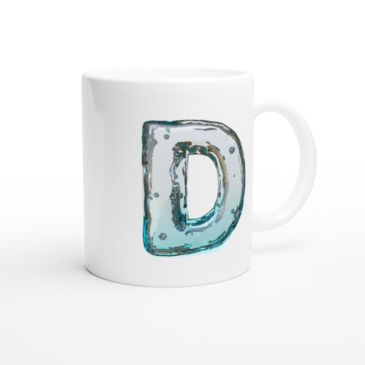 Letter D -  Ice Mok - Beker