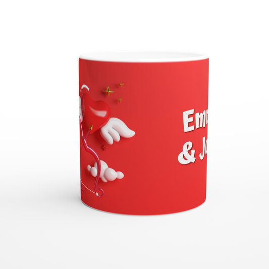 Mok ontwerpen met eigen naam - Valentijn - Love beker - Liefde