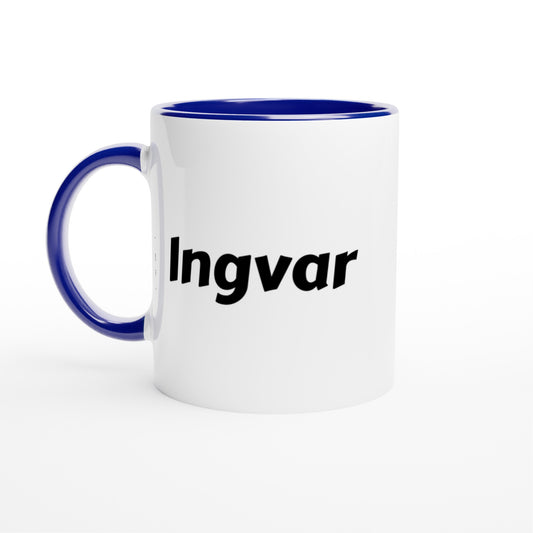 Ingvar naam cadeau mok - beker - kado collega - moederdag - verjaardag - persoonlijke voornaam mok werknemer - collega | Beker in verschillende kleuren!