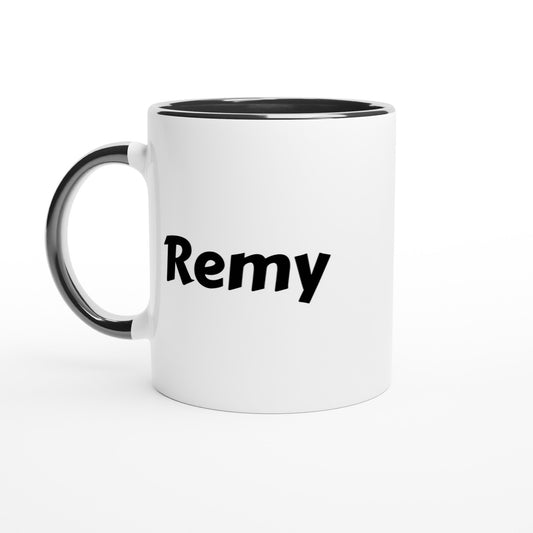 Remy voornaam mok - beker - kado collega - verjaardag - persoonlijke naam collega - cadeau beker in verschillende kleuren!