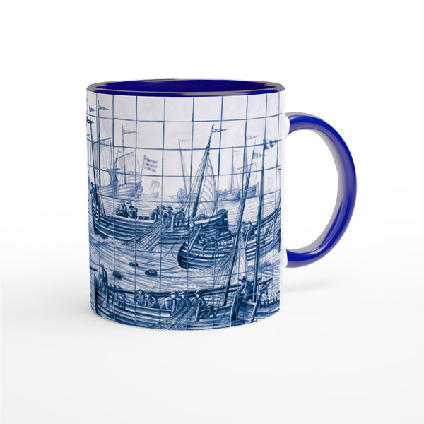 Delfts blauw - Maritime - Cadeau Mok | Beker in verschillende kleuren!