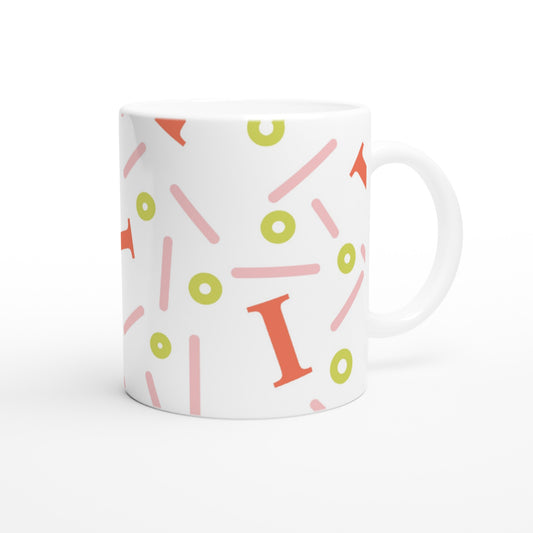 Letter I - Abstract Mok - Beker