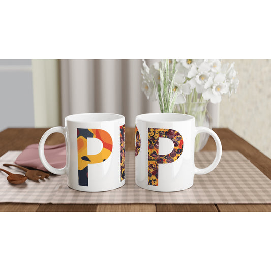 Letter P - Art Mok - Beker