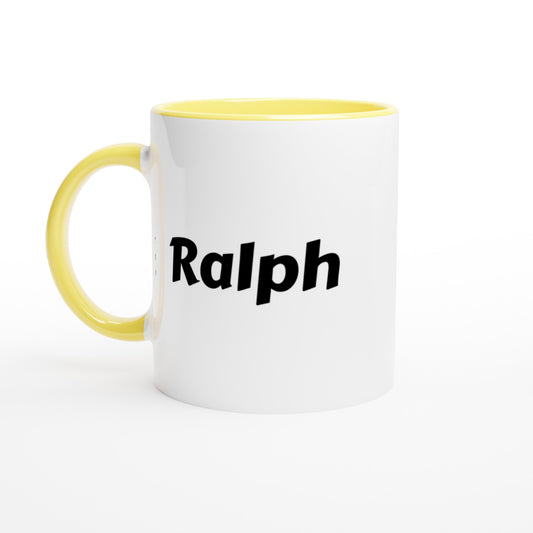 Ralph voornaam mok - beker - kado collega - verjaardag - persoonlijke naam collega - cadeau beker in verschillende kleuren!