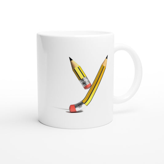 Letter Y - Potlood Mok - Beker
