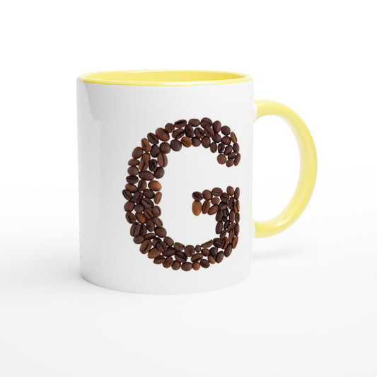 Letter G - Koffie Mok | Meerdere kleuren!