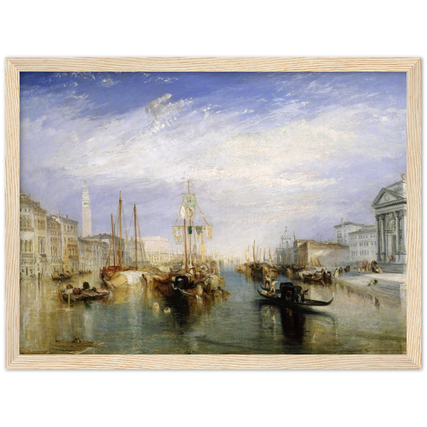The Grand Canal - Venice - William Turner | poster | mat papier | houten lijst