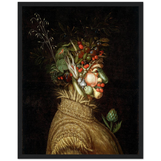 Summer - Giuseppe Arcimboldo | poster | mat papier | houten lijst