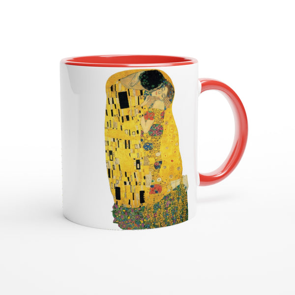 Gustav Klimt mok - Cadeau - Der Kuss - De Kus Mok | Beker in verschillende kleuren!