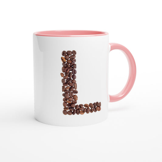 Letter L - Koffie Mok | Meerdere kleuren!