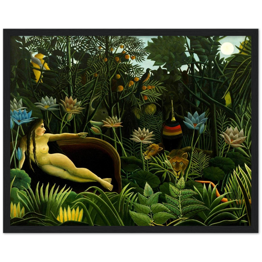 Il sogno - Henri Rousseau | poster | mat papier | houten lijst