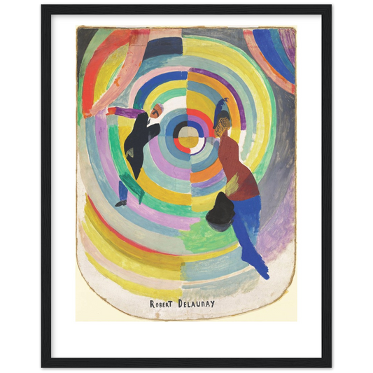 Politiek drama - Robert Delaunay | poster | mat papier | houten lijst