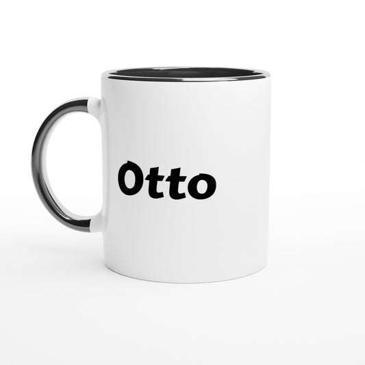 Otto voornaam mok - beker - kado collega - verjaardag - persoonlijke naam collega - cadeau beker in verschillende kleuren!