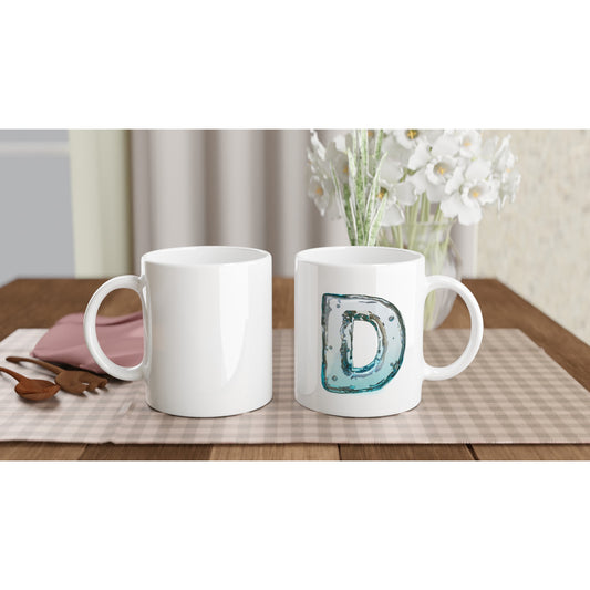 Letter D -  Ice Mok - Beker