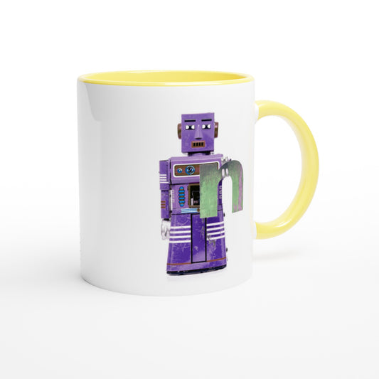 Letter n - Robot Mok | Meerdere kleuren!