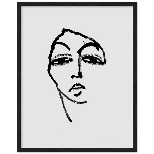 Head of a Woman II - Alexej von Jawlensky | poster | mat papier | houten lijst